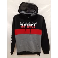 Батник мужской трикотаж. Р. M-3XL. Расцветки в ассорт. (В уп. 5 штук одного цвета)