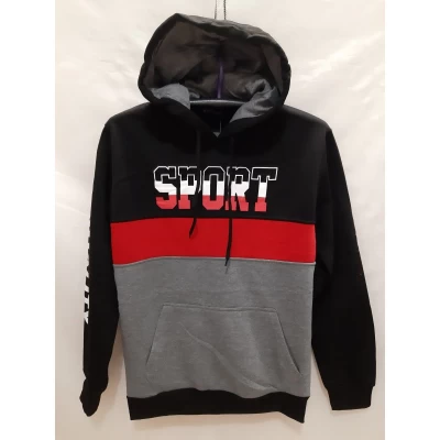 Батник мужской трикотаж. Р. M-3XL. Расцветки в ассорт. (В уп. 5 штук одного цвета)