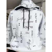 Толстовка мужская на флисе. Р. 46-52. Расцветки в ассорт. (В уп. 4 штук одного цвета)