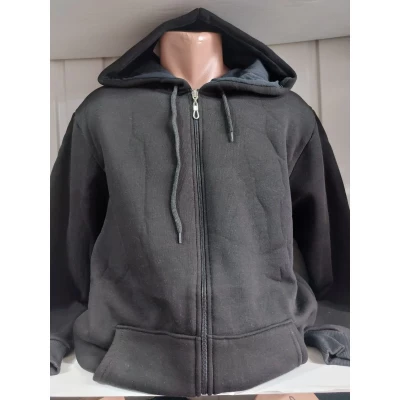 Кофтa Толстовка тёплая на флисе. Рaзмер 46-52. Расцветки в ассорт. (В уп. 4 штук одного цвета)