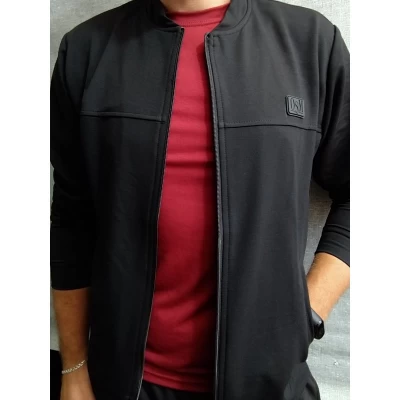 Кофтa Мужская двохнитка. Рaзмер M-2XL. Расцветки в ассорт. (В уп. 4 штук одного цвета)