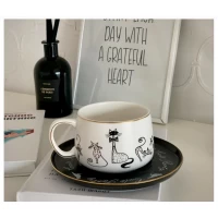 Чашка фарфоровая"Cat's Party" (280мл) подарочная упаковка 