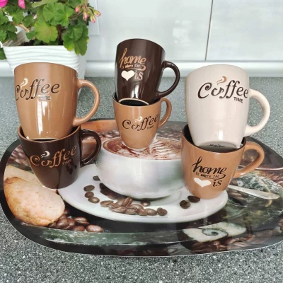 Керамическая чашка (200мл) Кофе в ассортименте