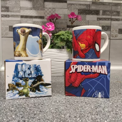 Чашка керамическая (220гр) детский рисунок в ассортименте В подарочной упаковке 