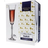Набор бокалов для шампанского Bohemia*Парус (190мл)