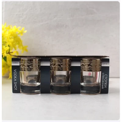 Стопка(50мл)с золото содержащим рисунком