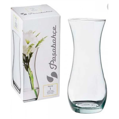 Ваза стеклянная для цветов (43737) V(26cм)d(11см) Ваза стеклянная для цветов (43737) V(26cм)d(11см)