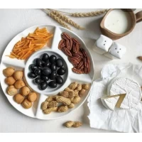 Менажница фарфоровая (30*3см)