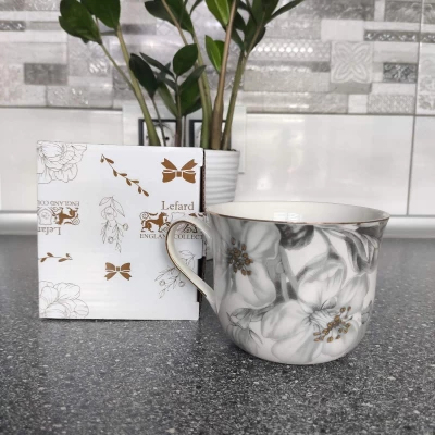 Фарфоровая чашка(400мл) произ-во Lefard 