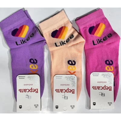 Носки женские демисезонные ВЕРСАЛЬ EXCLUSIVE, 90% хлопок, размер 33-39 Носки женские демисезонные ВЕРСАЛЬ EXCLUSIVE, 90% хлопок, размер 33-39