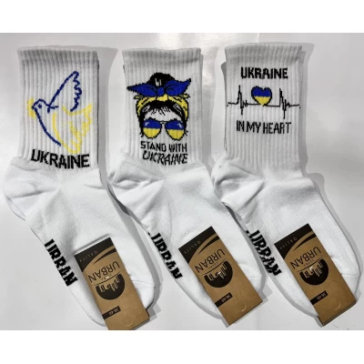 Носки женские демисезонные патриотические URBAN, размер 36-40 Носки женские демисезонные патриотические URBAN, размер 36-40