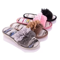 Тапочки женские mix. Размеры - 36-41
