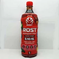 Органо-минеральное удобрение Рост-Концентрат 5*10*15 Калий 1л