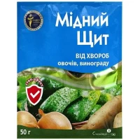 Медный щит 50г