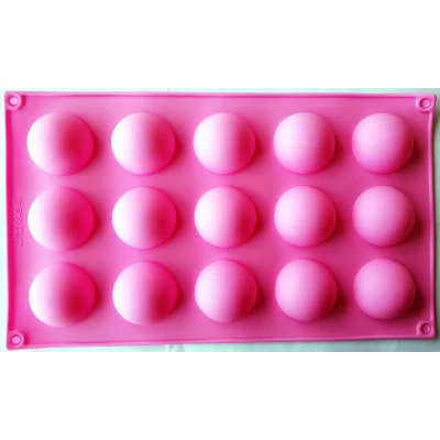 Силиконовая форма сфера из 15 шт. 29×17см. D. 4см.шара