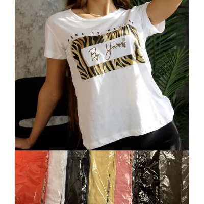 Футболка женская молодежная, р. S-ХL (44-50) коттон 100%, Турция