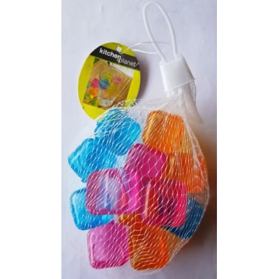 Лед для заморзки кубики в сетке 12 шт. Лед для заморзки кубики в сетке 12 шт.