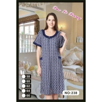 Халат женский летний коттон размер 58-66 (34843)