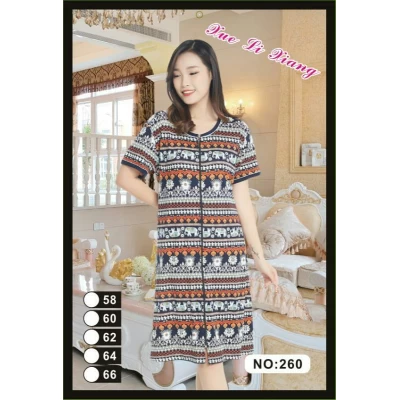 Халат женский летний коттон размер 58-66 (34859)