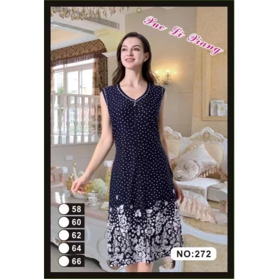 Халат женский летний коттон размер 58-66 (6225)