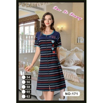 Халат женский летний коттон размер 54-62 (34823)