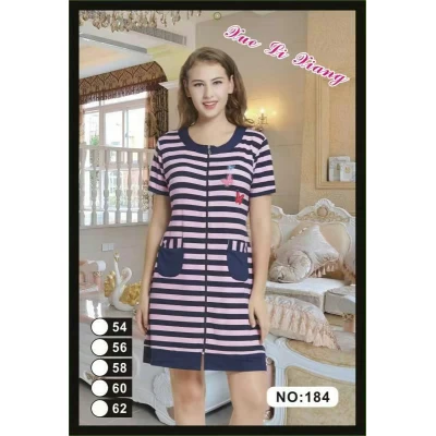 Халат женский летний коттон размер 54-62 (34035)