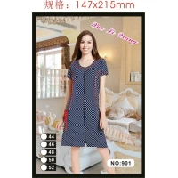 Халат женский летний коттон размер 44-52 (33964)