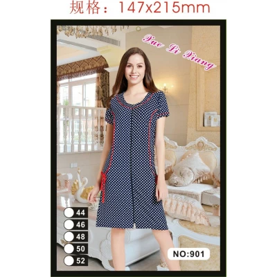 Халат женский летний коттон размер 44-52 (33964)