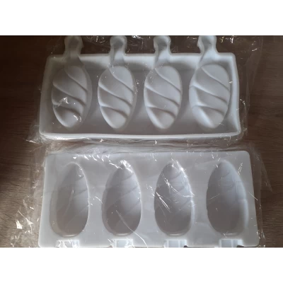 СИЛИКОНОВАЯ ФОРМА "ЭСКИМО" (ЯЧЕЙКА 7Х4 СМ) ДЛЯ МОРОЖЕНОГО