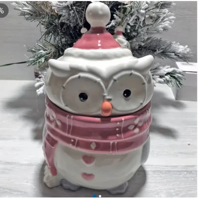 Ёмкость керамическая (750мл) Мудрая сова