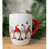 Керамическая чашка (350мл) Весёлый гномик