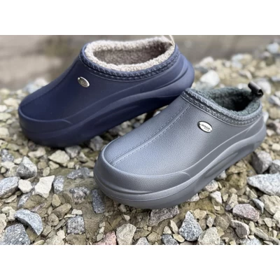 Женские галоши без задника на меху 4101 Женские галоши без задника на меху 4101