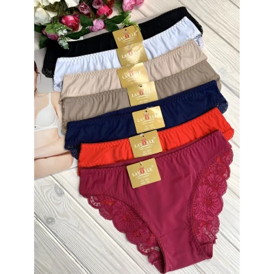 Трусы женские 4098. Размеры: 44; 46; 48. МИКРОФИБРА