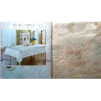 Жаккардовая скатерть 3d Jacquard 150х220