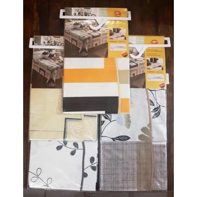 Скатерть ПВХ на фланелевой основе 137х183 овал Скатерть ПВХ на фланелевой основе 137х183 овал