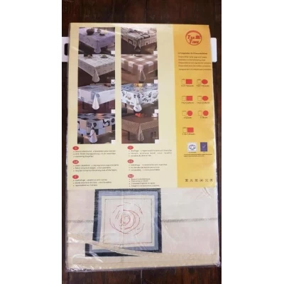 Скатерть ПВХ на фланелевой основе круг 152 Скатерть ПВХ на фланелевой основе круг 152