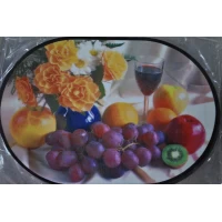 Подставка под горячее (ПЕ), в ассортименте, 40*27см. В упаковке 12 шт