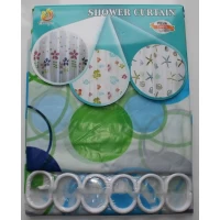 Шторка для ванной и душа Силиконовая 170Х170