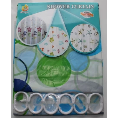 Шторка для ванной и душа Силиконовая 170Х170 Шторка для ванной и душа Силиконовая 170Х170