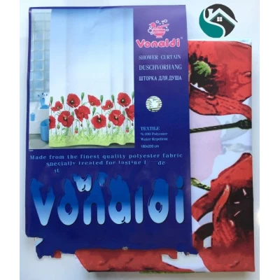 Шторка для ванной комнаты Vonaldi (Турция) 180х200 см Шторка для ванной комнаты Vonaldi (Турция) 180х200 см