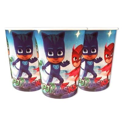 Стаканы одноразовые бумажные детские " Герои в масках " 10 шт./уп. Стаканы одноразовые бумажные детские " Герои в масках " 10 шт./уп.