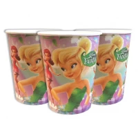 Стаканы одноразовые бумажные детские " Фея динь динь " 10 шт./уп Стаканы одноразовые бумажные детские " Фея динь динь " 10 шт./уп