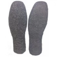 СТЕЛЬКИ ИЗ ОВЧИНЫ,СЕРЫЕ (РАЗМЕРЫ 38-48)