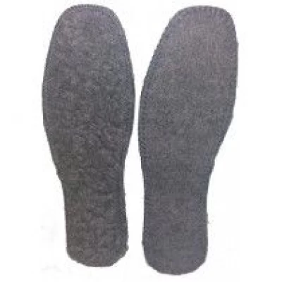 СТЕЛЬКИ ИЗ ОВЧИНЫ,СЕРЫЕ (РАЗМЕРЫ 38-48)