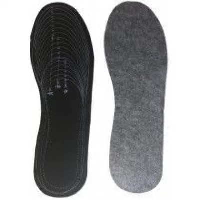 СТЕЛЬКИ ИЗ СЕРОГО ФЕТРА НА ЛАТЕКСНОЙ ОСНОВЕ (РАЗМЕРЫ 28-46)