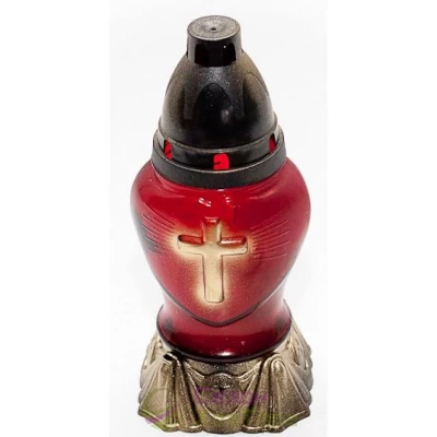 Лампадка стеклянная на 18 часов "КАПЛЫЧКА"