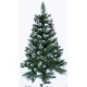Ель искусственная ЭЛИТНАЯ С ШИШКАМИ 1,5 м (салатовое, белое напыление)