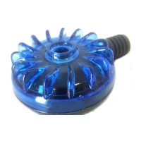 Полив Улитка 13 см прозрачная резьбовая 