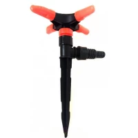 Ороситель вертушка 4-ходовая с универсальным штуцером