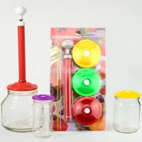 Вакуумная система для хранения и консервирования продуктов ВАКС 82Б (набор 9 крышек с насосом)